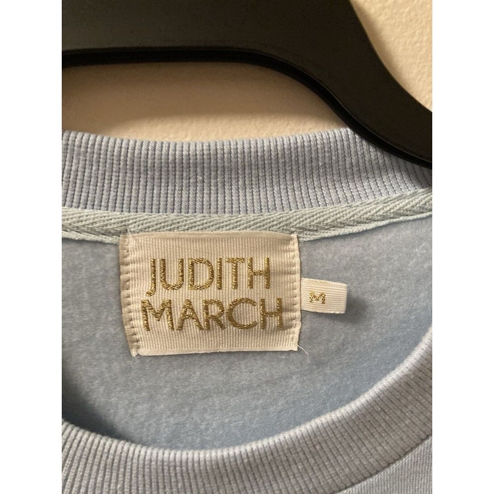 Judith March Blue Sweatshirt with Gold Lettering - Picture 2 of 7